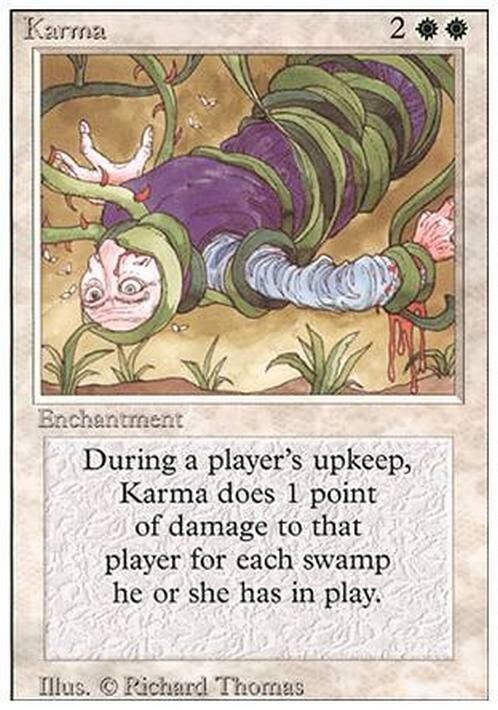 Karma ~ Revised [ Excellent ] [ Magic MTG ]