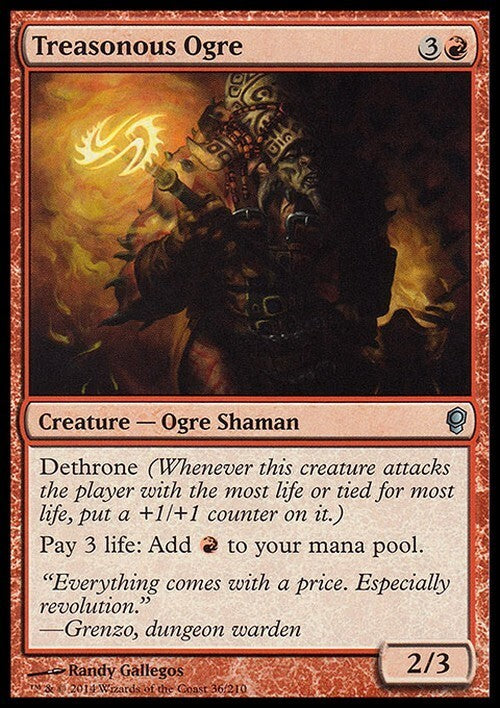 Treasonous Ogre ~ Conspiracy 1 [ Excellent ] [ Magic MTG ]