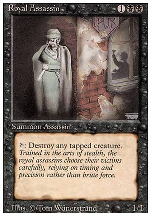 Royal Assassin ~ Revised [ PLAYED ] [ Magic MTG ]
