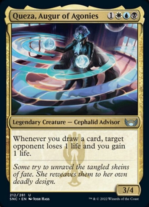 Queza, Augur of Agonies ~ Streets of New Capenna [ NearMint ] [ Magic MTG ]