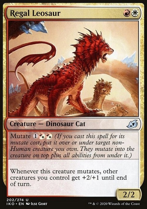 Regal Leosaur ~ Ikoria [ NearMint ] [ Magic MTG ]