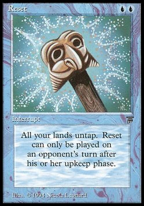 Reset ~ Legends [ Excellent ] [ Magic MTG ]