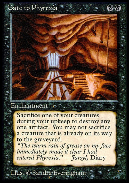 Gate to Phyrexia ~ Antiquities [ MODERATELY PLAYED ] [ Magic MTG ] - London Magic Traders Ltd