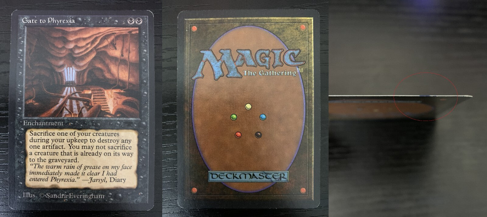 Gate to Phyrexia ~ Antiquities [ MODERATELY PLAYED ] [ Magic MTG ] - London Magic Traders Ltd