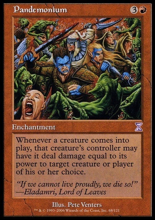 Pandemonium ~ Time Spiral [ PLAYED ] [ Magic MTG ]