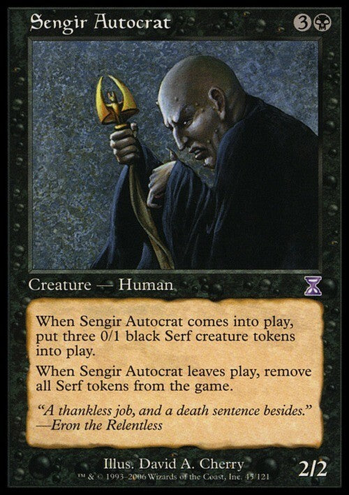 Sengir Autocrat ~ Time Spiral [ Excellent ] [ Magic MTG ]