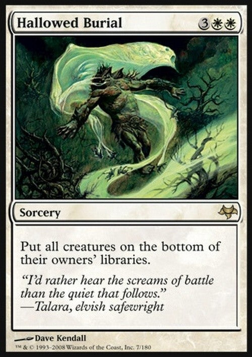Hallowed Burial ~ Eventide [ Excellent ] [ Magic MTG ]