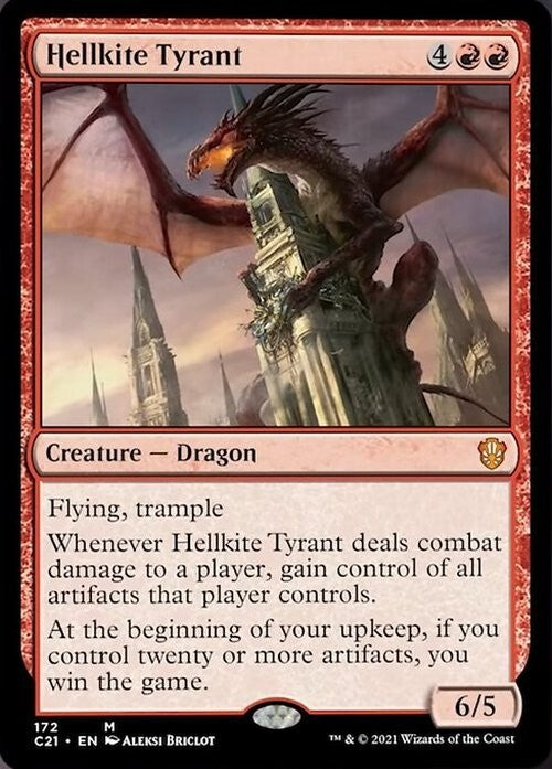 Hellkite Tyrant ~ Commander: Strixhaven [ NearMint ] [ Magic MTG ]