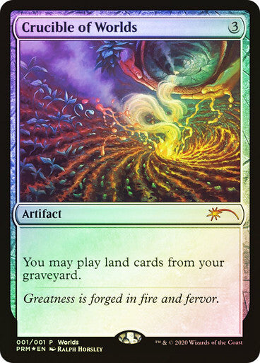 FOIL Crucible of Worlds ~ World Championship Promos [ MINT & Sealed ] [ MTG ]