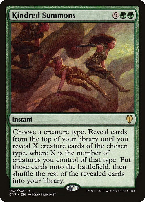 Kindred Summons ~ Commander 2017 [ Excellent ] [ Magic MTG ]