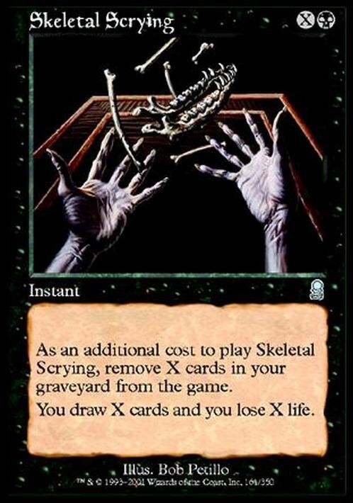 Skeletal Scrying ~ Odyssey [ Excellent ] [ Magic MTG ]