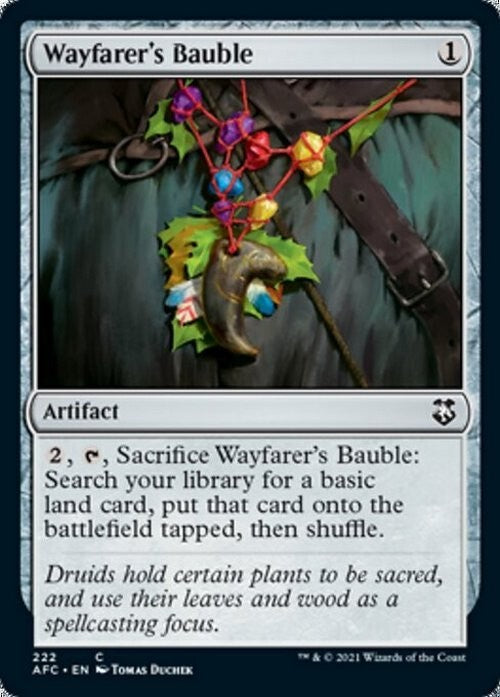 Wayfarer's Bauble ~ Commander: Adventures in the Forgotten Realms [ NM ] [ MTG ]