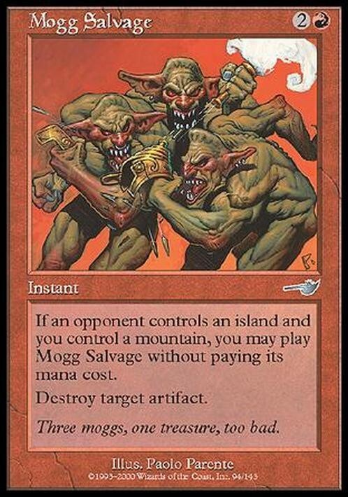Mogg Salvage ~ Nemesis [ Excellent ] [ Magic MTG ]