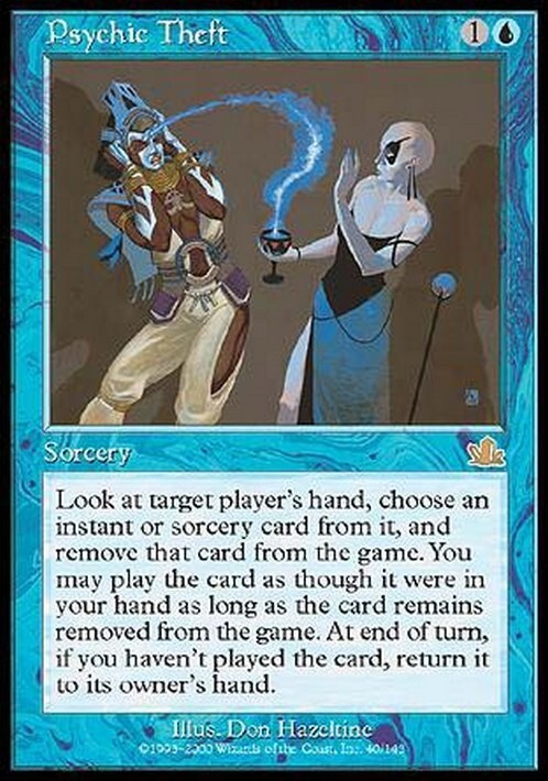 Psychic Theft ~ Prophecy [ Excellent ] [ Magic MTG ]