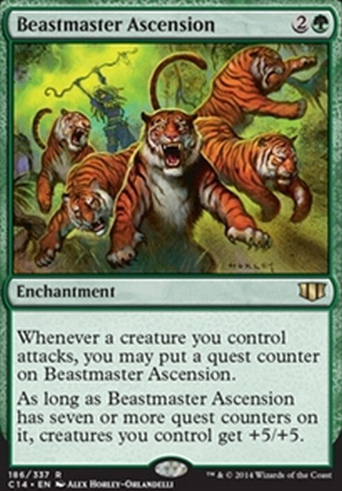 Beastmaster Ascension ~ Commander 2014 [ Excellent ] [ Magic MTG ]