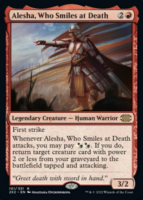 Alesha, Who Smiles at Death ~ Double Masters 2022 [ NearMint ] [ Magic MTG ]