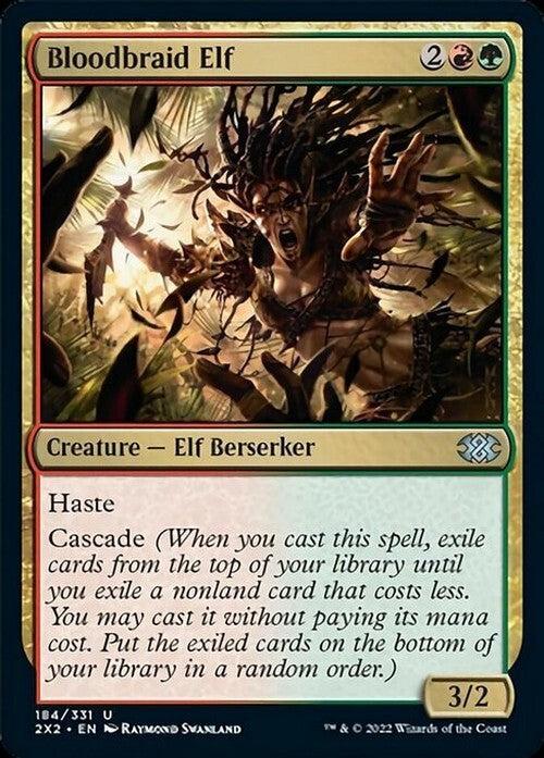 Bloodbraid Elf ~ Double Masters 2022 [ NearMint ] [ Magic MTG ]