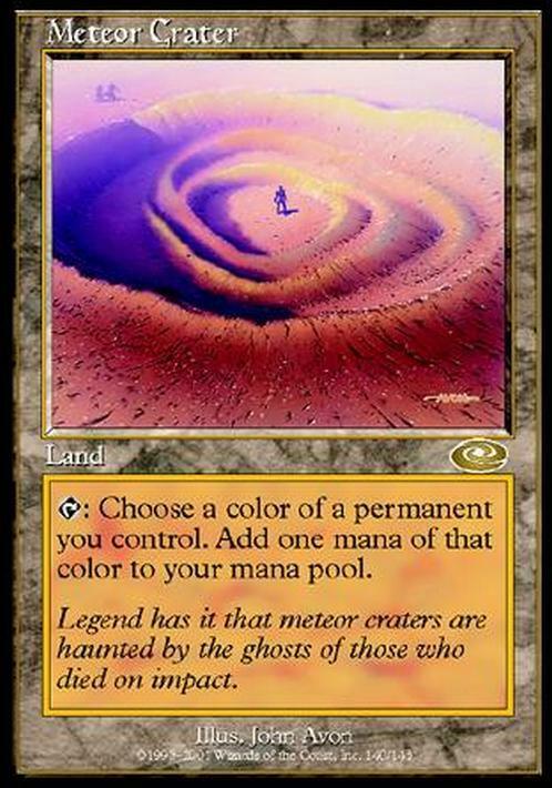 Meteor Crater ~ Planeshift [ Excellent ] [ Magic MTG ]