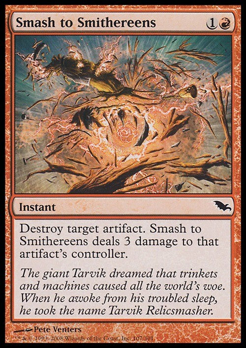 Smash to Smithereens ~ Shadowmoor [ Excellent ] [ Magic MTG ]