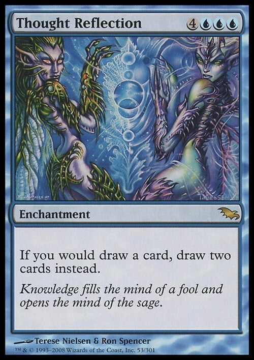 Thought Reflection ~ Shadowmoor [ Excellent ] [ Magic MTG ]