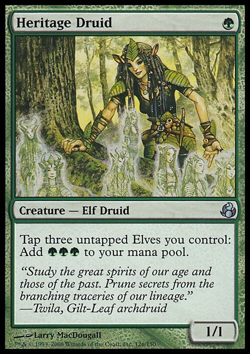 Heritage Druid ~ Morningtide [ Excellent ] [ Magic MTG ]