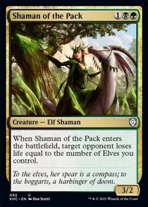 Shaman of the Pack ~ Commander: Kaldheim [ NearMint ] [ Magic MTG ]