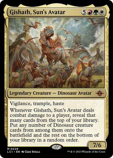 Gishath, Sun's Avatar ~ The Lost Caverns of Ixalan [ NM ] [ Magic MTG ]