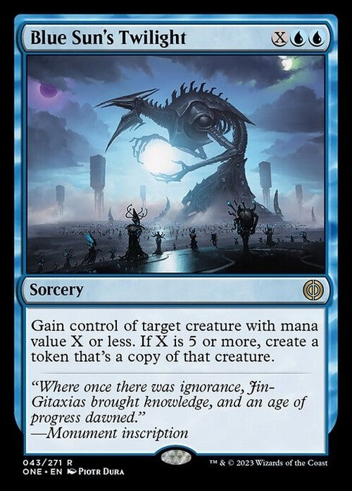 Blue Sun's Twilight ~ Phyrexia: All Will Be One [ Excellent ] [ Magic MTG ]