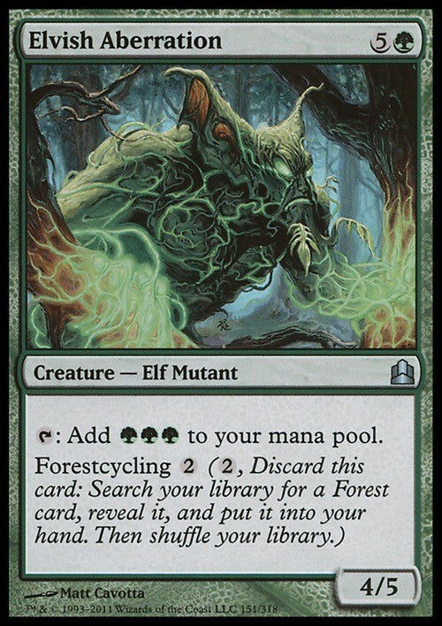 Elvish Aberration ~ Commander 2011 [ Excellent ] [ Magic MTG ]