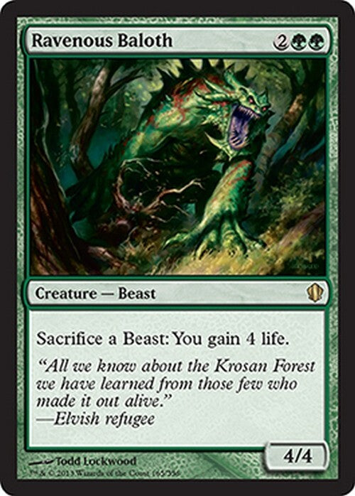 Ravenous Baloth ~ Commander 2013 [ Excellent ] [ Magic MTG ]