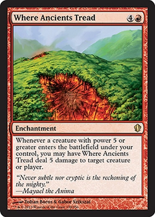 Where Ancients Tread ~ Commander 2013 [ Excellent ] [ Magic MTG ]