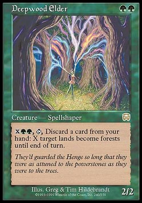Deepwood Elder ~ Mercadian Masques [ Excellent ] [ Magic MTG ]