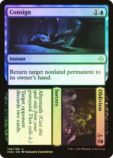 FOIL Consign / Oblivion ~ Hour of Devastation [ NM ] [ Magic MTG ]