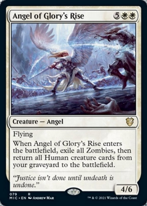 Angel of Glory's Rise ~ Commander: Midnight Hunt [ NearMint ] [ Magic MTG ]