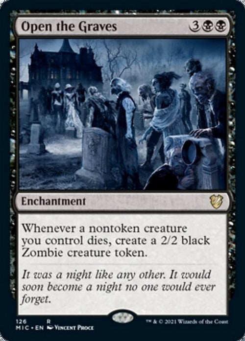 Open the Graves ~ Commander: Midnight Hunt [ NearMint ] [ Magic MTG ]