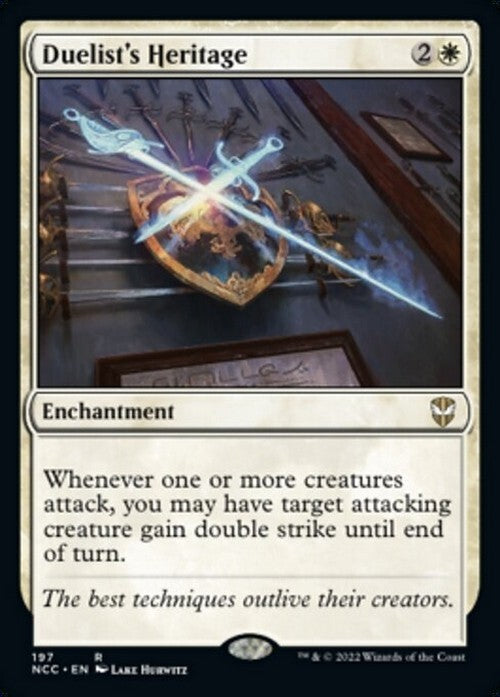 Duelist's Heritage ~ Commander: Streets of New Capenna [ NM ] [ Magic MTG ]