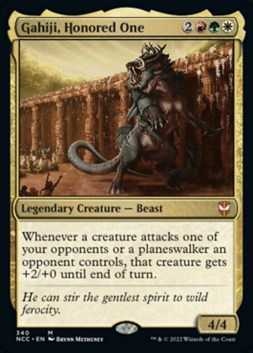 Gahiji, Honored One ~ Commander: Streets of New Capenna [ NM ] [ Magic MTG ]