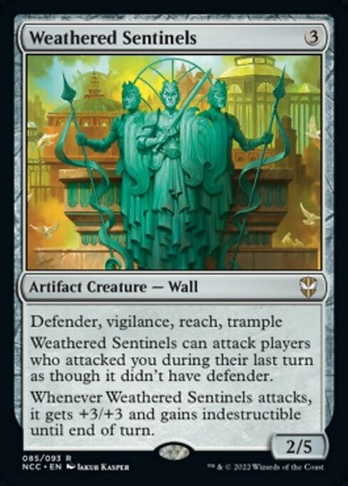 Weathered Sentinels ~ Commander: Streets of New Capenna [ NM ] [ Magic MTG ]