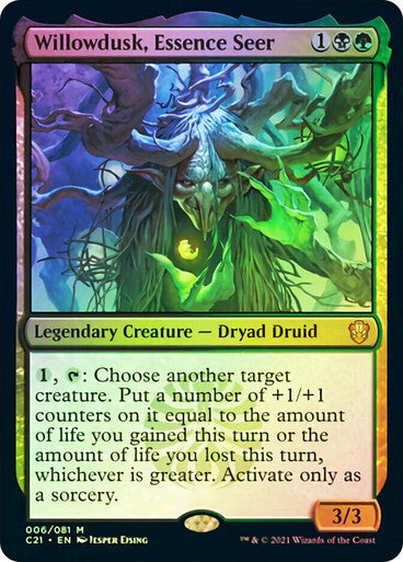 FOIL Willowdusk, Essence Seer ~ Commander: Strixhaven [ NM ] [ Magic MTG ]