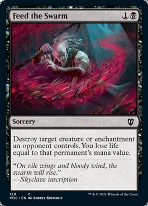 Feed the Swarm ~ Commander: Crimson Vow [ NM ] [ Magic MTG ]