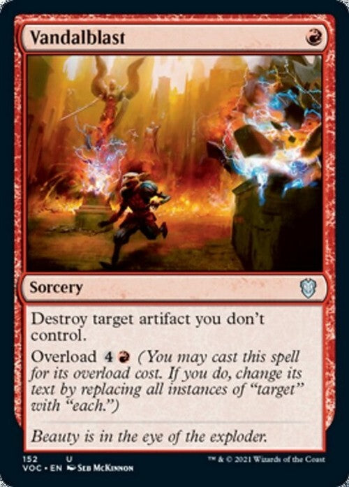 Vandalblast ~ Commander: Crimson Vow [ NM ] [ Magic MTG ]