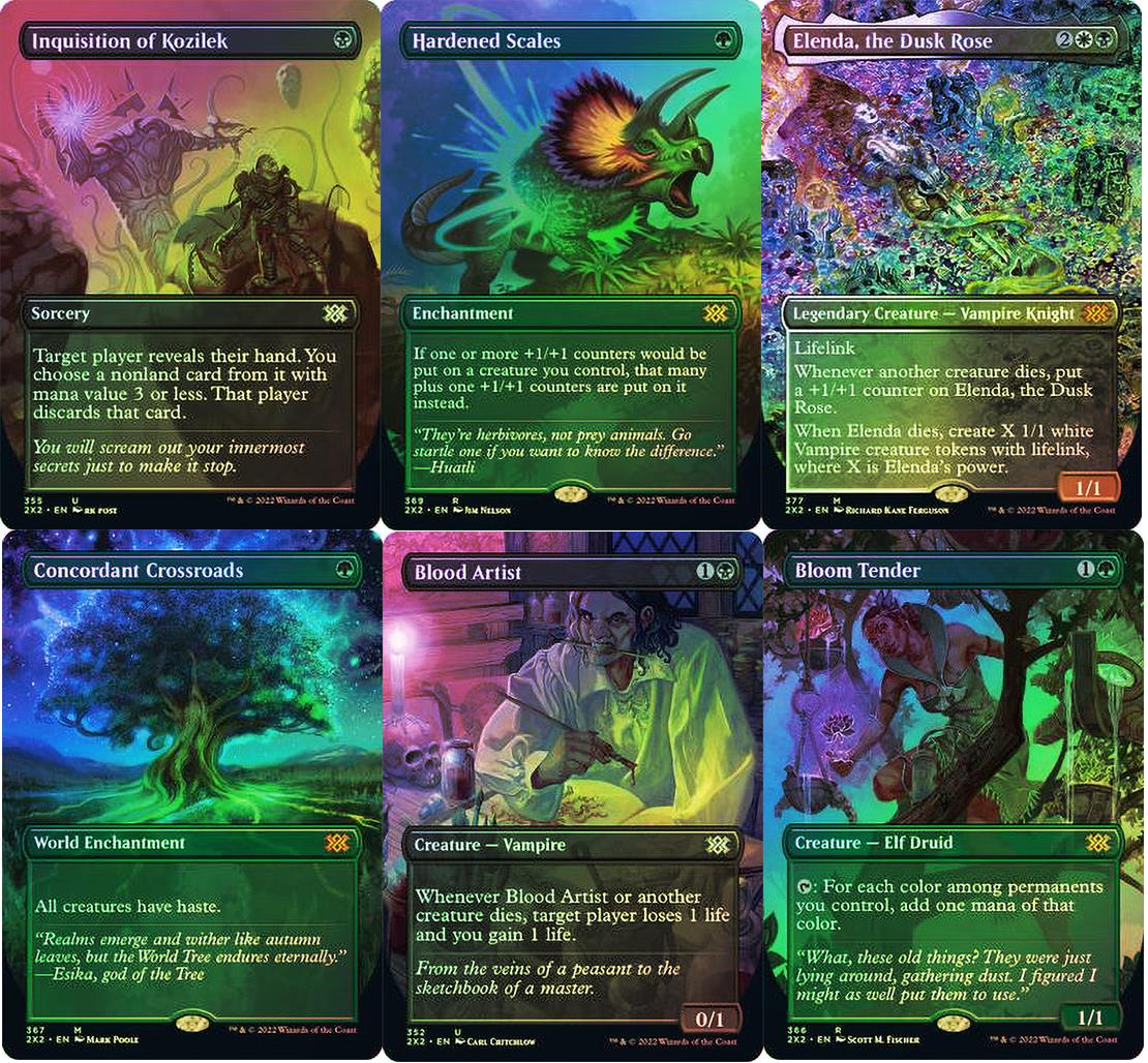 Choose your FOIL Borderless / Extended ~ Double Masters 2022 [ NM ] [ MTG ]