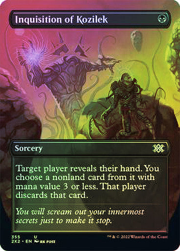 Choose your FOIL Borderless / Extended ~ Double Masters 2022 [ NM ] [ MTG ]