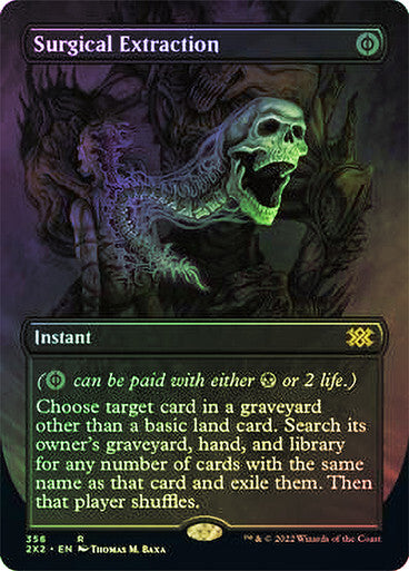 Choose your FOIL Borderless / Extended ~ Double Masters 2022 [ NM ] [ MTG ]