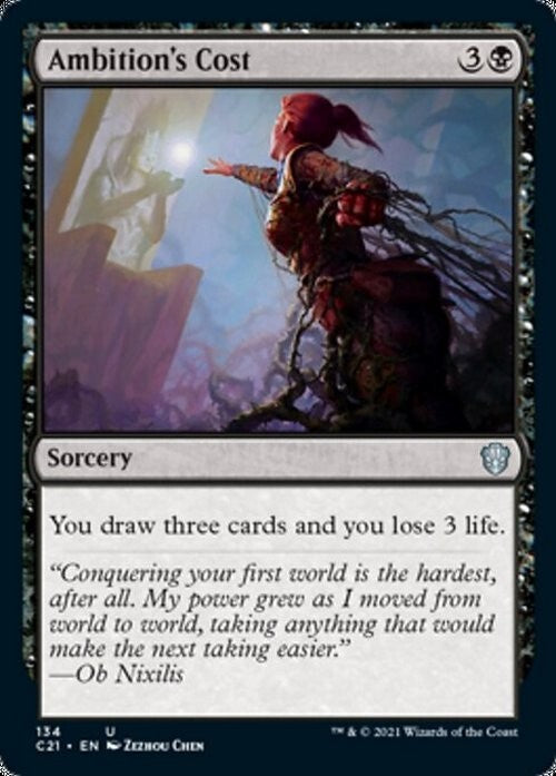 Ambition's Cost ~ Commander: Strixhaven [ NearMint ] [ Magic MTG ]