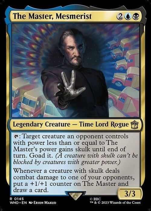 The Master, Mesmerist ~ Commander: Doctor Who [ NM ] [ Magic MTG ]