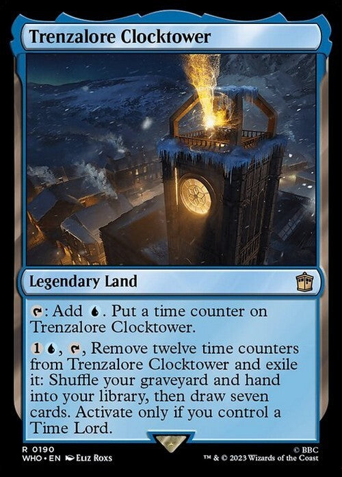 Trenzalore Clocktower ~ Commander: Doctor Who [ NearMint ] [ Magic MTG ]