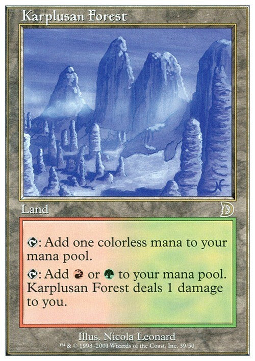 Karplusan Forest ~ Deckmasters [ Excellent ] [ Magic MTG ]