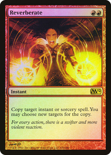 FOIL Reverberate ~ Magic 2012 [ NearMint ] [ Magic MTG ] - London Magic Traders Ltd