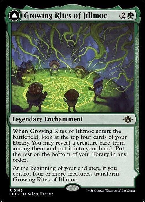 Growing Rites of Itlimoc ~ The Lost Caverns of Ixalan [ NM ] [ Magic MTG ]